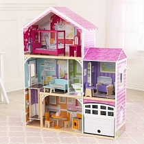 Картинка KidKraft Кукольный дом "Особняк Эвери" с мебелью от магазина gnom.land