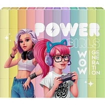 Картинка WOW Generation Набор из 12 двухсторонних маркеров, WOW00060 от магазина gnom.land