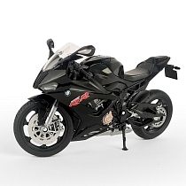 Картинка Welly Мотоцикл 1:12 BMW S1000 RR, черный от магазина gnom.land