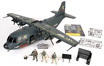 Картинка Игровой набор CHAP MEI 521015 Военно-транспортный самолёт (звук, свет) от магазина gnom.land