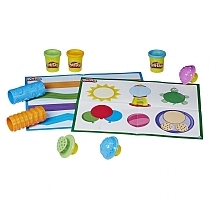 Картинка Play-Doh Набор игровой "Текстуры и инструменты" от магазина gnom.land