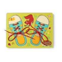 Картинка ANDREU Toys Шнуровка "Обувь" от магазина gnom.land