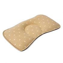 Картинка Nuovita Подушка для новорожденного NEONUTTI Isolotto Dipinto 44x26x3 см, 05 бежевый от магазина gnom.land