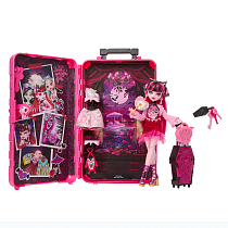 Картинка Кукла Monster High Gore-geous Oasis Draculaura Монстер Хай с чемоданом Дракулаура JDR50 от магазина gnom.land