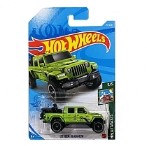 Картинка Hot Wheels Базовая машинка 20 Jeep Gladiator, зеленый от магазина gnom.land