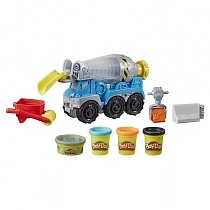 Картинка Play-Doh Wheels Набор для лепки "Бетономешалка" E68915L0 от магазина gnom.land