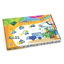 Картинка Genii Creation Магнитный конструктор "Транспорт" от магазина gnom.land