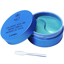 Картинка L.SANIC Гидрогелевые патчи для глаз с гиалуроновой кислотой и экстрактом водорослей от магазина gnom.land