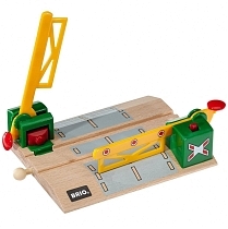 Картинка Brio Железнодорожный переезд на магнитах, длина 14,4 см от магазина gnom.land