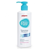 Картинка Pigeon Питательный шампунь Newborn Pure Nourishing Shampoo 0+ мес, 200 мл от магазина gnom.land