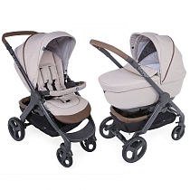 Картинка Коляска 2 в 1 Chicco Stylego Up Crossover Beige, бежевый от магазина gnom.land