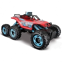 Картинка Maisto машинка радиоуправляемая Rock Crawler 6x6 27Mhz (3 Bands)", красный, 81158 от магазина gnom.land