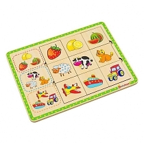 Картинка Aalatoys Пазл-ассоциации "Логика" от магазина gnom.land