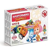Картинка MAGFORMERS Магнитный конструктор Fixie Wow set, 770001 от магазина gnom.land