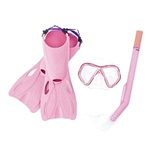 Картинка Bestway Плавательный набор галапагосы, размер 34-37, розовый от магазина gnom.land