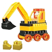 Картинка Bauer Конструктор "Building kinetic", с бульдозером от магазина gnom.land