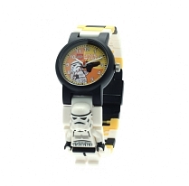 Картинка Lego Наручные часы Star Wars Stormtrooper с минифигурой от магазина gnom.land