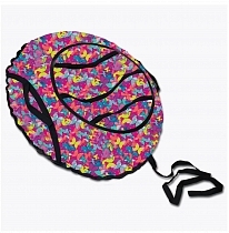 Картинка Тюбинг BELON FAMILIA Принт бабочки, 85 см от магазина gnom.land