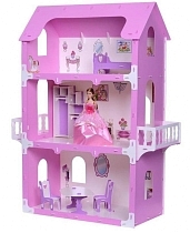 Картинка Домик KRASATOYS 000263 для кукол Коттедж Екатерина от магазина gnom.land