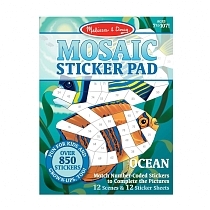 Картинка Melissa&Doug Набор мозаика-стикер "Океан" от магазина gnom.land