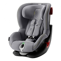 Картинка Britax Roemer Автокресло King II LS Black Series Cool Flow, Silver Special Highline, серый от магазина gnom.land