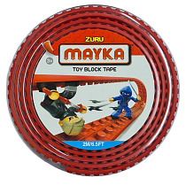 Картинка Zuru Гибкая лента-скотч для кубиков "Mayka" 2м/3см, красная от магазина gnom.land