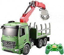 Картинка Double E "Mercedes-Benz Arocs 1:20 2.4G | E352-003" - Радиоуправляемый кран - лесовоз от магазина gnom.land