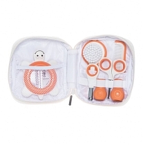 Картинка Bebe Confort Набор аксессуаров по уходу за малышом, коралловый/белый от магазина gnom.land