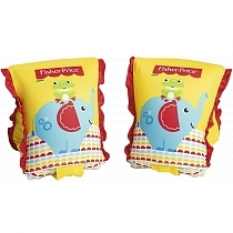 Картинка Bestway Надувные нарукавники Fisher Price, размер M/L (3-6 лет, 18-30 кг) от магазина gnom.land