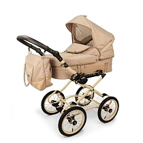 Картинка Amigos Детская коляска "Амигос" Т-8, бежевый от магазина gnom.land