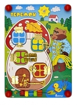 Картинка Aalatoys Бизиборд Теремок, ББ401 от магазина gnom.land