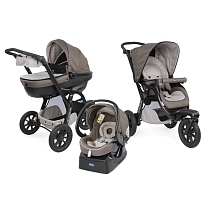 Картинка Коляска 3 в 1 Chicco Trio Activ3 Dove Grey от магазина gnom.land