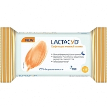 Картинка Lactacyd Салфетки для интимной гигиены, 15 шт. от магазина gnom.land