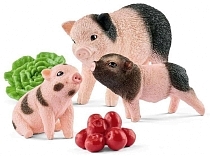 Картинка SCHLEICH "Мама свинья с поросятами 42422" от магазина gnom.land
