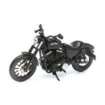 Картинка Maisto "Мотоцикл чёрный - Harley Davidson Sporster Iron 883 2014г 1:12" от магазина gnom.land
