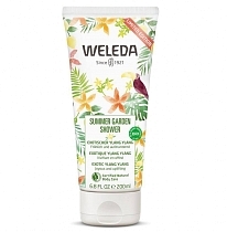 Картинка Weleda Гель для душа Summer Garden, 200 мл от магазина gnom.land