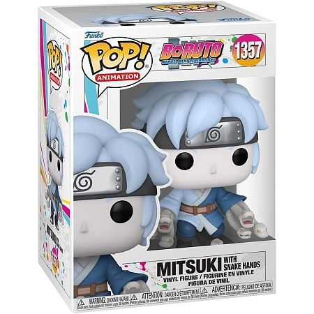Картинка Funko POP Фигурка Animation Boruto "Mitsuki with snake hands", Мицуки 1357 из аниме "Боруто", 9.5 см магазин gnom.land
