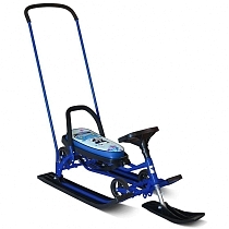 Картинка Барс Снегокат 109 Wheel Animals "Собака", с П-образным толкателем и колесной базой от магазина gnom.land