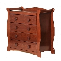 Картинка Лель Комод без пеленального столика БИ 777, орех светлый от магазина gnom.land