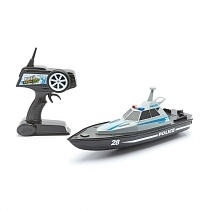 Картинка Maisto Катер на радиоуправлении Speed Boat Police, 2.4 GHz от магазина gnom.land