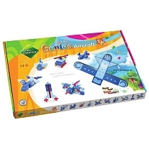 Картинка Genii Creation Магнитный конструктор "Самолёт" от магазина gnom.land