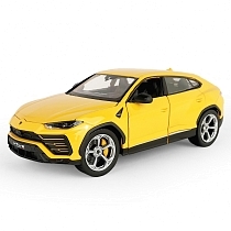 Картинка Welly Машинка металлическая 1:24 Lamborghini Urus, желтая от магазина gnom.land
