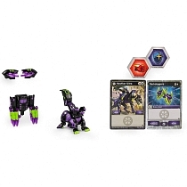 Картинка Bakugan Игровой набор "Ультра с Баку-силой", трехглавай черно-фиолетовый пес от магазина gnom.land