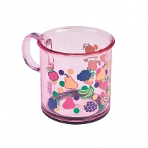 Картинка Canpol Чашка с антискользящим дном, 170 мл, розовая от магазина gnom.land