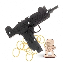 Картинка Arma.toys Резинкострел в сборе "УЗИ" от магазина gnom.land