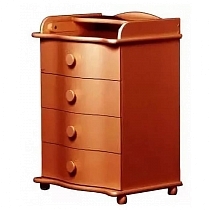 Картинка Лель Комод узкий с пеленальным столиком БИ 888, орех светлый от магазина gnom.land