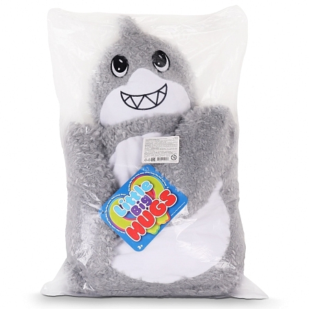 Картинка Little Big Hugs Мягконабивная игрушка-обнимашка антистресс "Акула", 35 х 70 см магазин gnom.land Картинка Little Big Hugs Мягконабивная игрушка-обнимашка антистресс "Акула", 35 х 70 см магазин gnom.land