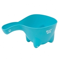 Картинка Roxy-kids Ковшик для мытья головы Dino Scoop, мятный от магазина gnom.land