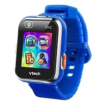 Картинка Vtech Детские наручные часы Kidizoom SmartWatch DX2, синие от магазина gnom.land