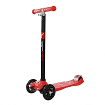 Картинка Y-SCOO Самокат maxi A-20 Simple, красный от магазина gnom.land